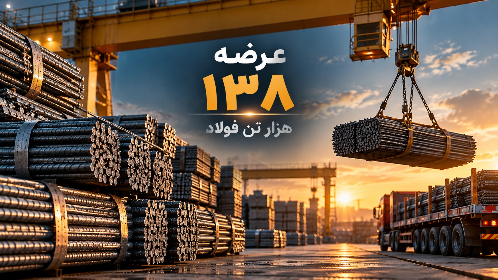 عرضه فولاد در بورس کالا ۶ آبان ۱۴۰۵ | تحلیل بازار میلگرد